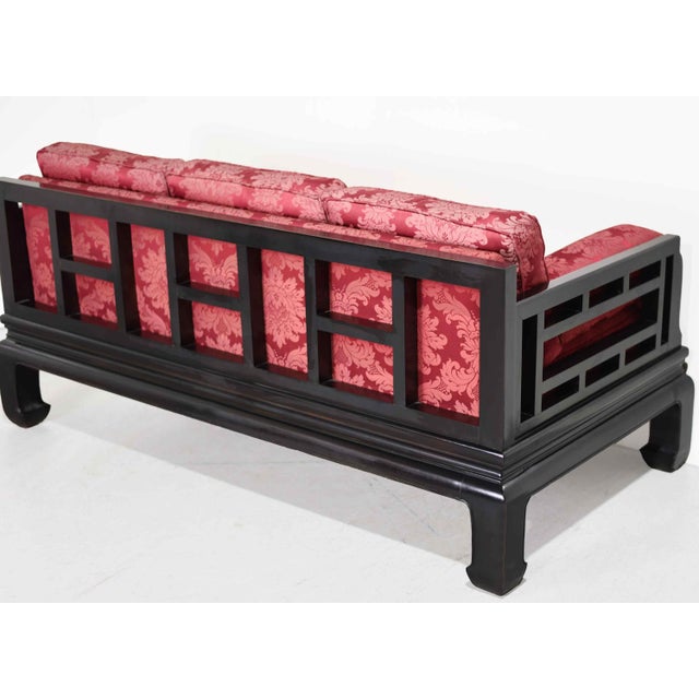 Century Furniture Mid-Century Chinoiserie Tomei Sofa by Raymond Sobota for Century Furniture For Sale - Image 4 of 9