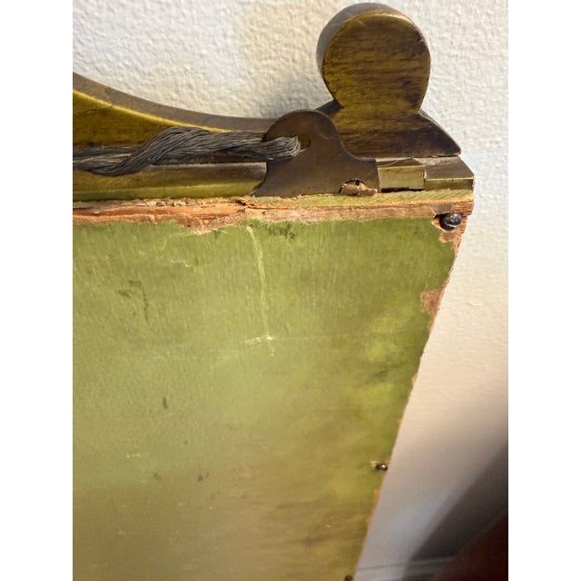 Wood 1920s Elgin A. Simonds French Revival Trumeau Style Gilt Margin Mirror For Sale - Image 7 of 12