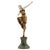 P. Philippe (1870-1930). Chryselephantine figurine. Bronze and ivory. Russian dancer, circa 1920. A magnificent example of...