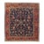 Antique Heriz Rug 4'4'' X 5'0" For Sale