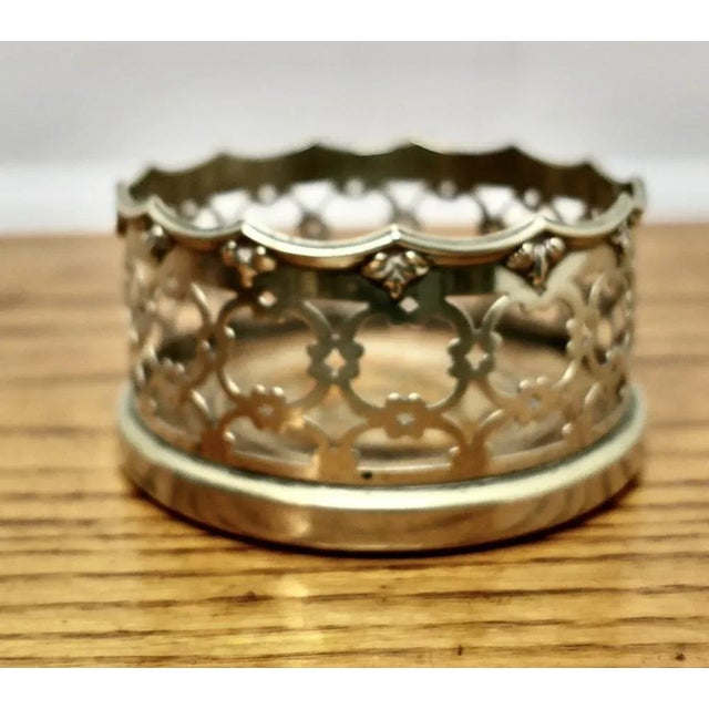 Silver Plated Coaster, 1920s For Sale - Image 7 of 7