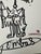 Robert Combas, Warrior, 2008, Dedicated Felt-tip Pen For Sale - Image 4 of 5