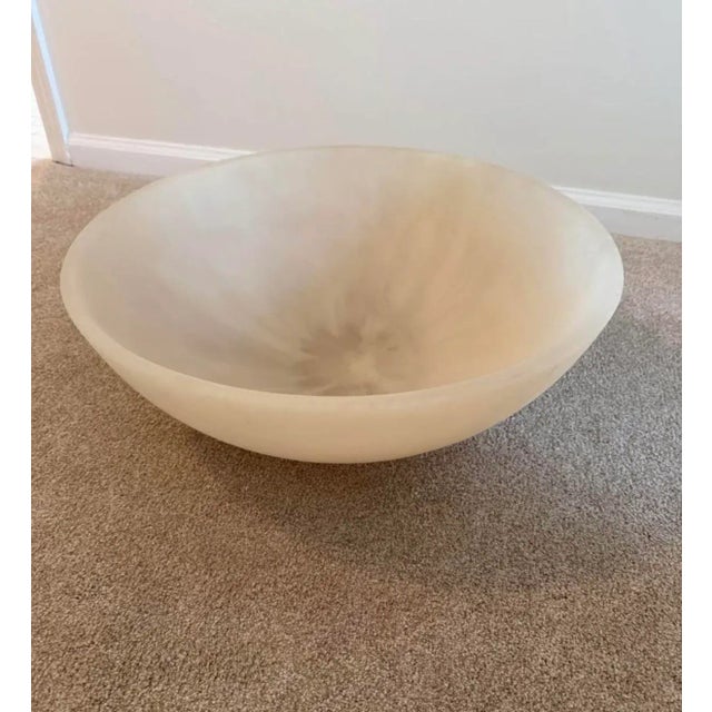 Martha Sturdy Oversized Resin Bowl For Sale - Image 9 of 10