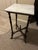 Marble top table/plant stand.