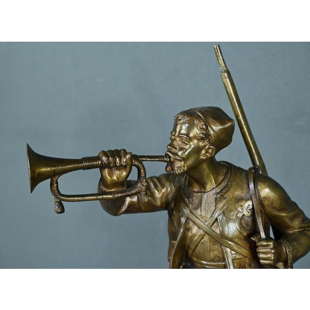 Figurine in Bronze by E. Carlier, 1890s For Sale - Image 5 of 18