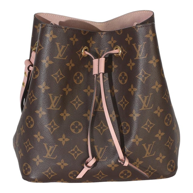 Rose Poudre Monogram Canvas Neonoe MM For Sale