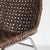 1970s Set of Chair and Ottoman in Rope and Chrome, 1970s For Sale - Image 5 of 16