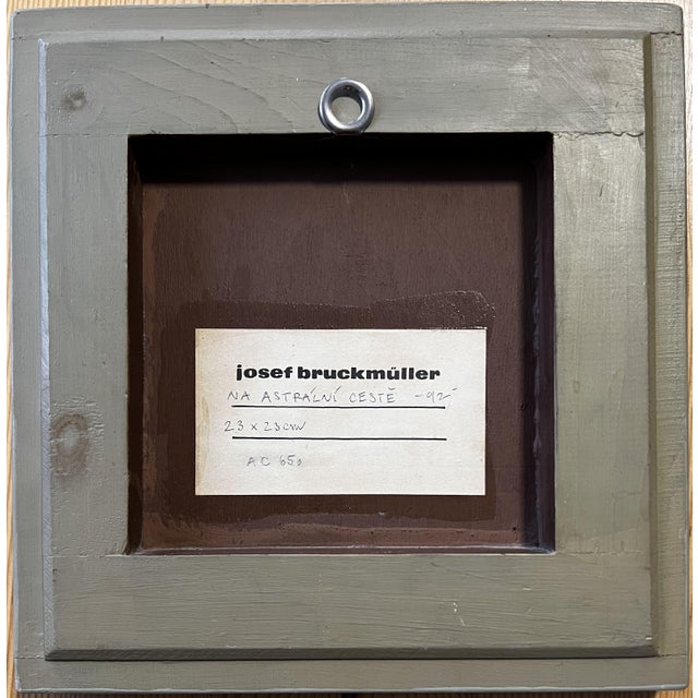Josef Bruckmuller, Czech Republic, 1992, Mixed Media For Sale - Image 6 of 8