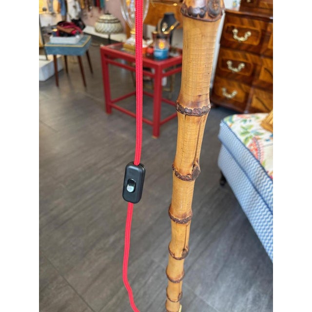 1950s Tilting Floor Lamp by Carl Auböck for Werkstätte, Vienna, 1950s For Sale - Image 5 of 7