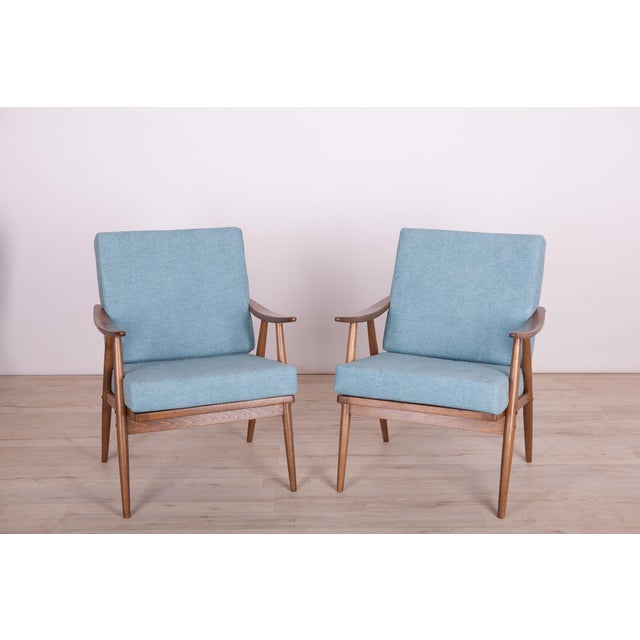 Vintage Lounge Chairs from Ton, Czech, 1960s, Set of 2 For Sale - Image 15 of 15