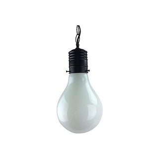 1970s Pop Art Giant Lightbulb Pendant Light For Sale