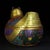 Early 20th Century Lacquerware Eagle Box – 12" Painted Bird-Form Container For Sale - Image 5 of 9