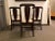 Wood Arts & Crafts Queen Anne Style Oak Dining Chairs, Lee Jofa Linen, Set of 3 For Sale - Image 7 of 13