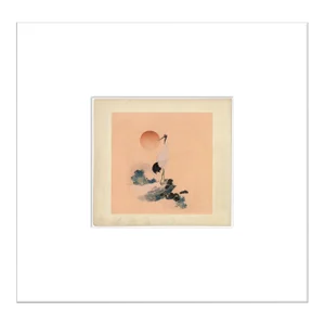 Japanese Corporate Branding Woodblock Print C. 1920s XXXV