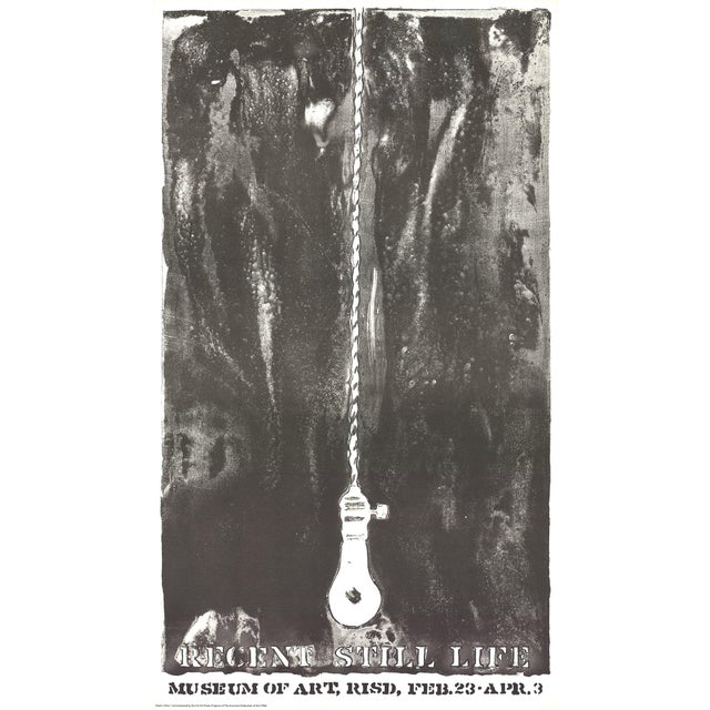 Artist: Jasper Johns Title: Recent Still Life (Light Bulb) Year: 1968 Signed: No Medium: Lithograph Paper Size: 34 x 20...