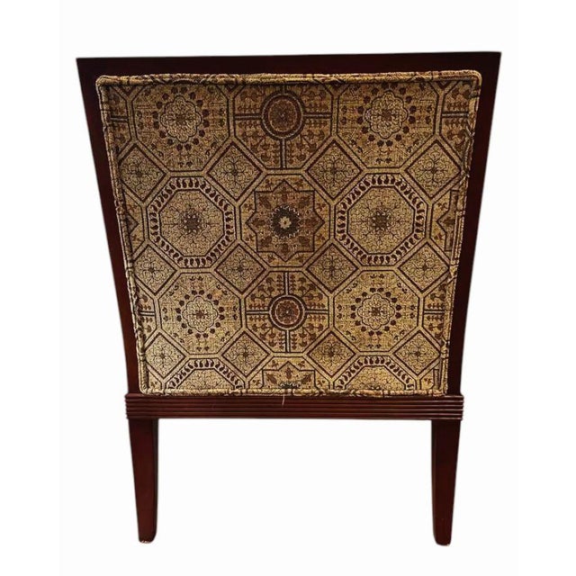 Thomasville Vintage Thomasville Collection, Armchairs, Ottoman & End Table. For Sale - Image 4 of 11