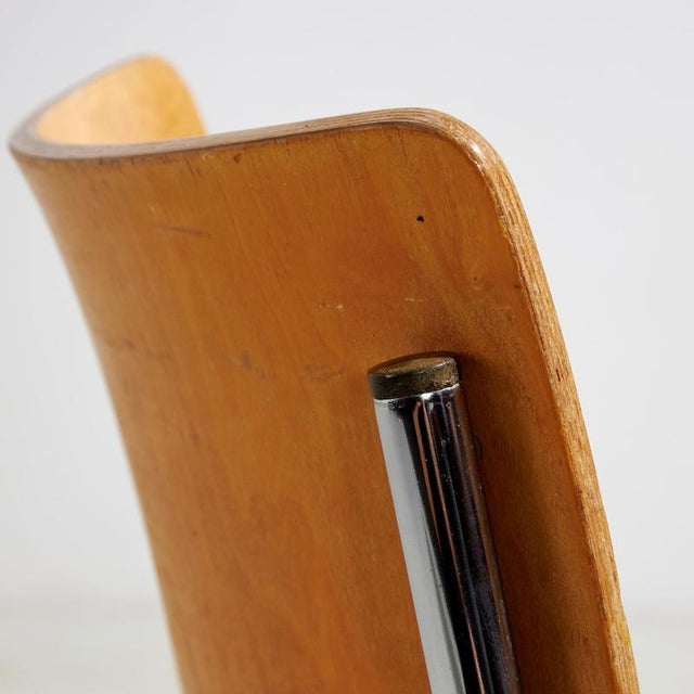 Vintage Beech Chair by Horgen Glarus, 1960s For Sale - Image 16 of 18