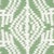 Schumacher SAMPLE - Schumacher Asaka Ikat Fabric In Green For Sale - Image 4 of 4