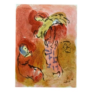 Marc Chagall, Ruth Glaneuse, 1960, Lithograph For Sale