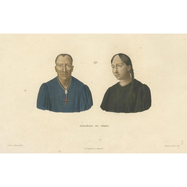 Indigenous People of Peru, 1828, Paper For Sale - Image 4 of 9