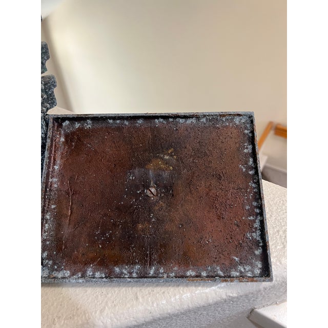 Mid Century 1970's James Mont Shang Bronze Style Fang Ding Ice Bucket For Sale - Image 11 of 11