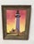 Pink Contemporary Painting of a Lighthouse For Sale - Image 8 of 12