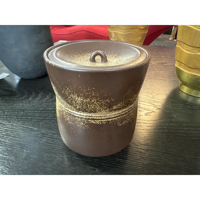 Tea Ceremony Water Pot Mizusashi, Japan, 1960s For Sale - Image 6 of 9