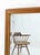 American Walnut 40x52" Rectangle Wall Mirror Mitn For Sale - Image 12 of 12
