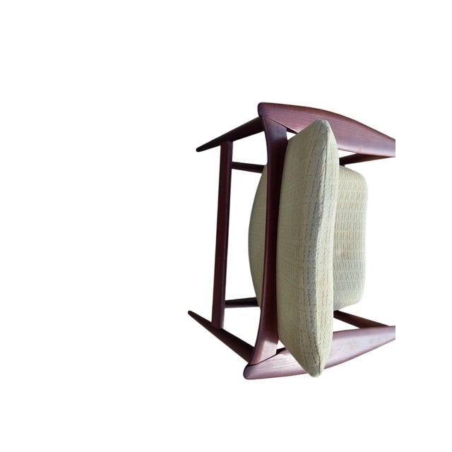 1960s Danish Modern Teak Lounge Chair Paddle Armchair Denmark For Sale - Image 11 of 17