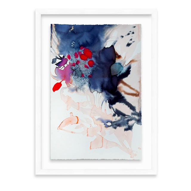 Watercolor Abstract Plant, Botanical Painting, Flower Art on watercolor paper. Sold Unframed, unmatted. Additional images...