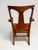 Antique Tiger Oak Arm Chair-Arts Crafts Mission-Red Seat-C1900-Wood-Desk-Accent For Sale - Image 9 of 11