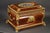 Large Louis XV Style Casket in Rosewood, Gilt Bronze and Porcelain, 1870 For Sale - Image 14 of 17