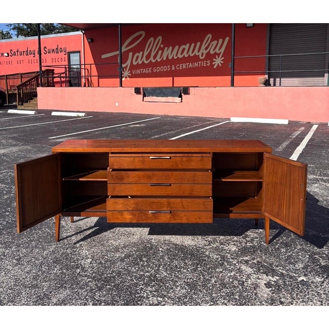 Mid Century Lane Tuxedo Wall Unit For Sale - Image 14 of 17