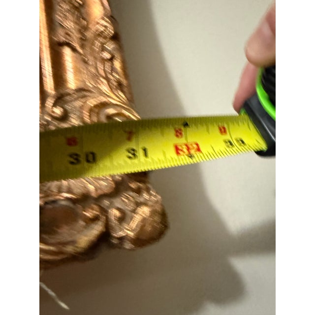 1940s Oil Painting on Canvas Signed Fruit Basket Dining Room Gold Ornate Frame For Sale In Atlanta - Image 6 of 6