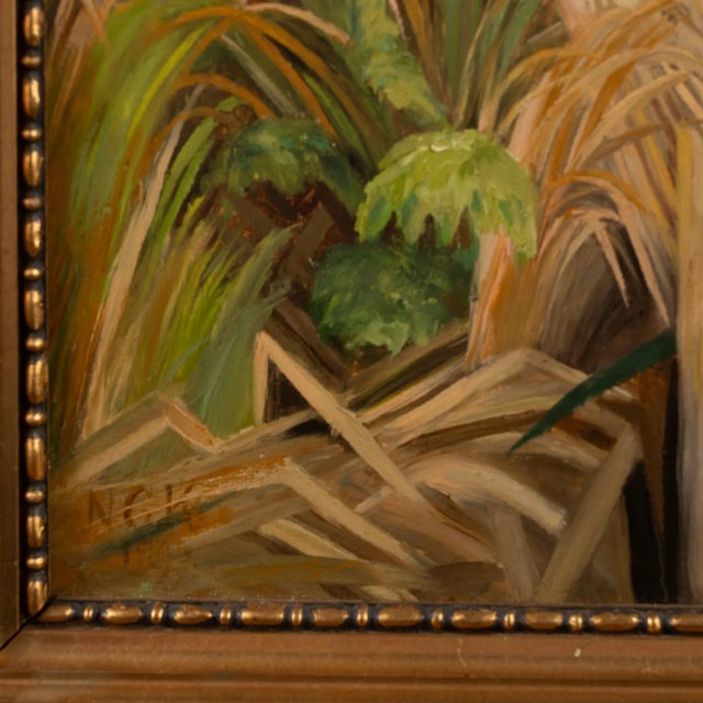 Original Oil on Canvas Painting of Retriever With Duck, Denmark Dated 1899 For Sale - Image 10 of 12