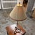 Rustic Wrought Iron Table Lamp For Sale - Image 12 of 12