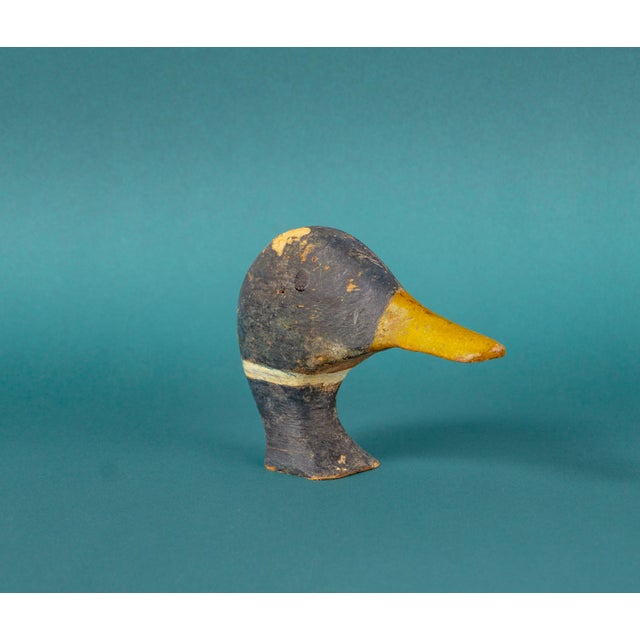 Wooden Duck Head, Tuscany For Sale - Image 4 of 13
