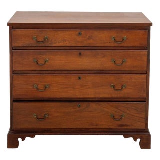 George III Style Mahogany Chest of Drawers For Sale