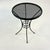 John Salterini Mid-Century Atomic Mesh Salterini Style Boho Chic Outdoor Drinks Table, Newly Painted For Sale - Image 4 of 10