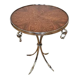 Theodore Alexander Neoclassical Modern Side Table