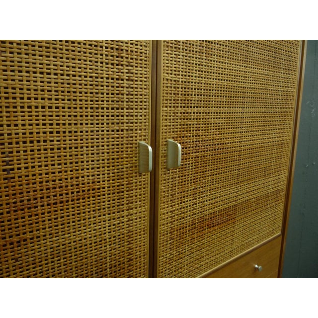 Brown Walnut Highboard Buffet by Paul McCobb for WK Möbel, 1950s For Sale - Image 8 of 16