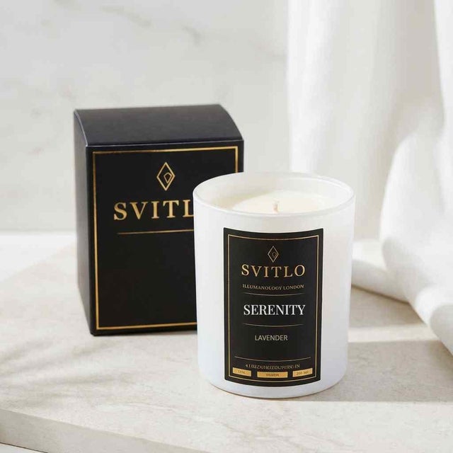 Modern Loomlan Serenity Lavender Candle For Sale - Image 3 of 4