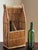 Rustic Mid-20th Century Bamboo & Rattan Wine Caddy For Sale - Image 3 of 15
