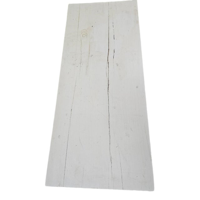 Early 19th Century Early-Nineteenth-Century Antique White-Painted Chest of Drawers With Federal Brass Pulls For Sale - Image 5 of 7