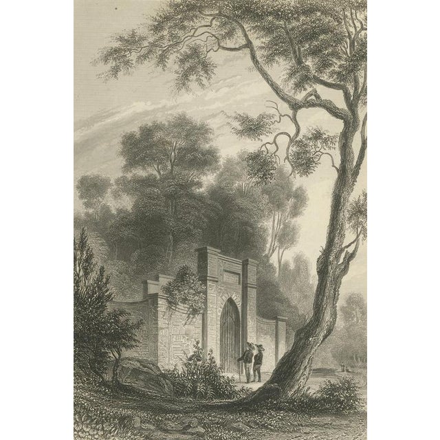 Hermann Meyer, Washington's Tomb at Mount Vernon, 1850, Engraving For Sale - Image 5 of 11