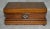 Traditional Inlaid Walnut Edwardian Style Jewerly Box W/Felt Interior For Sale - Image 3 of 13