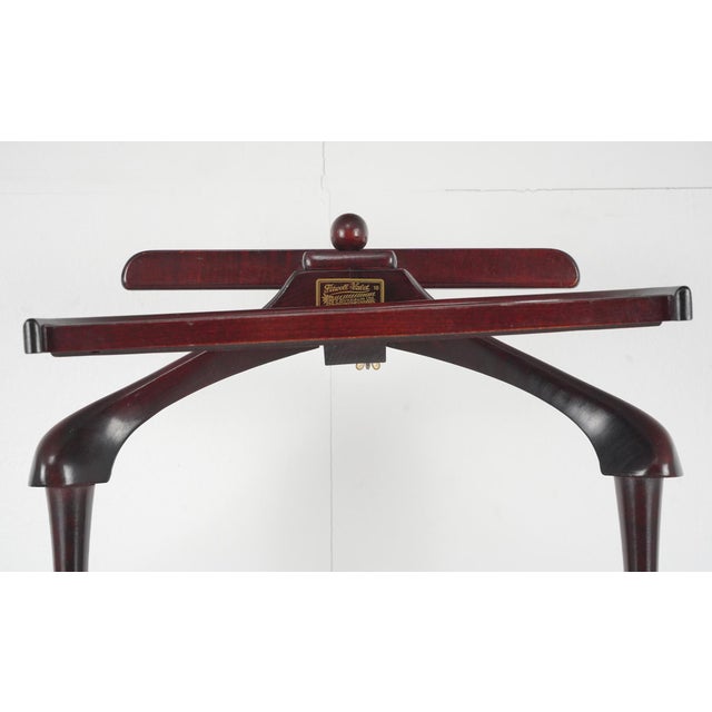 1950s Wood Fitwell Valet Stand Gentleman's Servant For Sale - Image 4 of 15