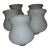 Vintage Hobnail Milk Glass Chandelier or Sconce Shades, Set of 5 For Sale
