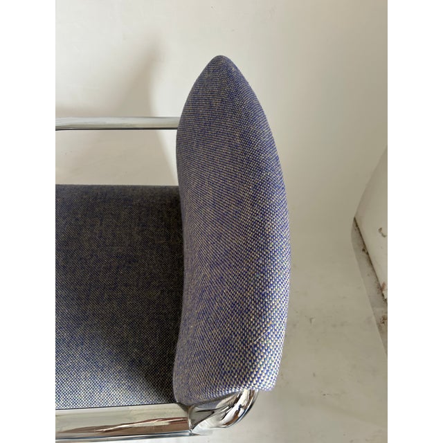1980s Modern Steelcase Armchair For Sale In New York - Image 6 of 10
