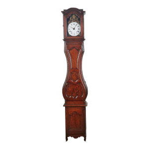 18th Century French Balloon Style Morbier Comtoise Grandfather Clock